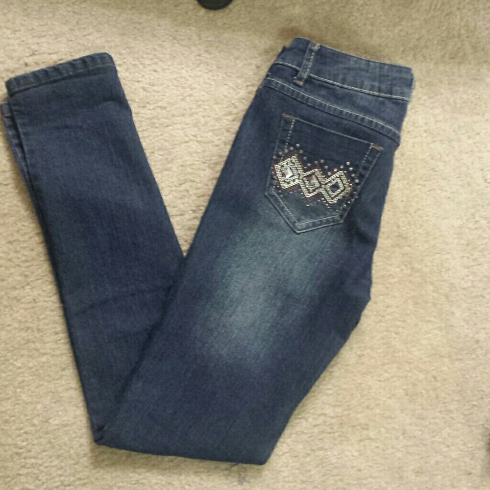 Denim/blue tight jeans size 7